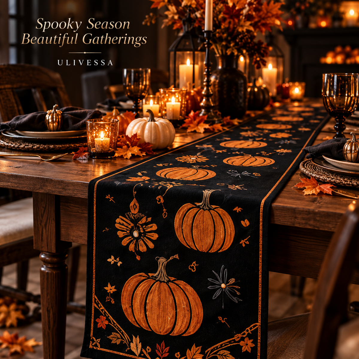 Ulivessa®|Pumpkin Table Runner