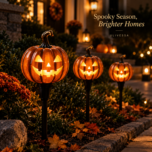 Ulivessa®|Pumpkin Garden Stakes (Lawn Lights)