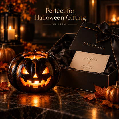 Ulivessa®|Midnight Pumpkin Candle Holder