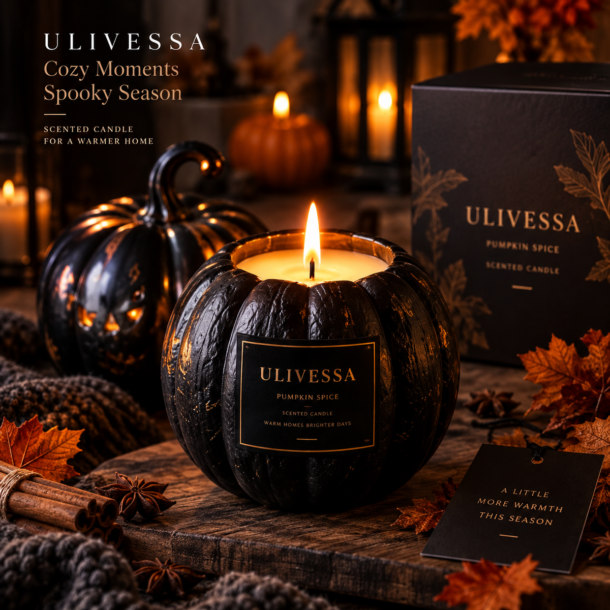 Ulivessa®|Pumpkin Spice Scented Candle